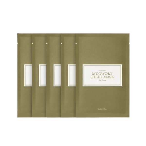 I'm From - Mugwort Sheet Mask - 5piezas