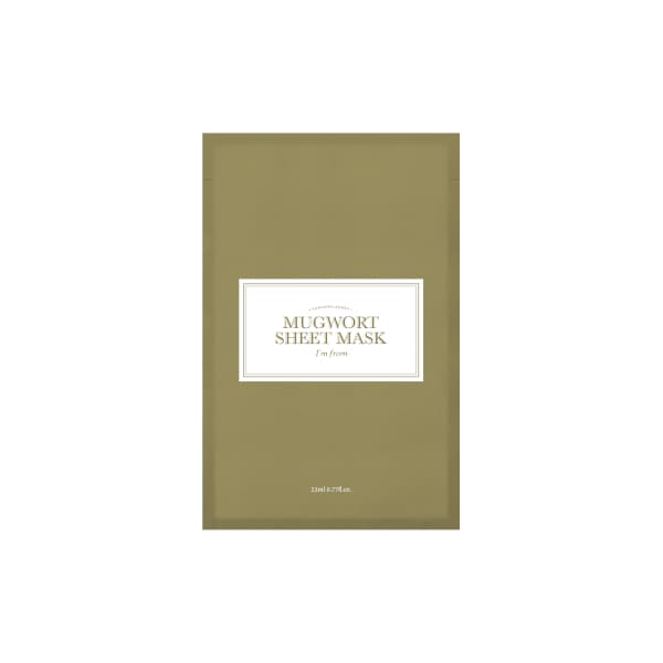 I'm From - Mugwort Sheet Mask - 1pieza