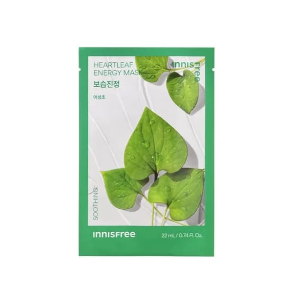 innisfree - Energy Mask - 1pieza - Heartleaf