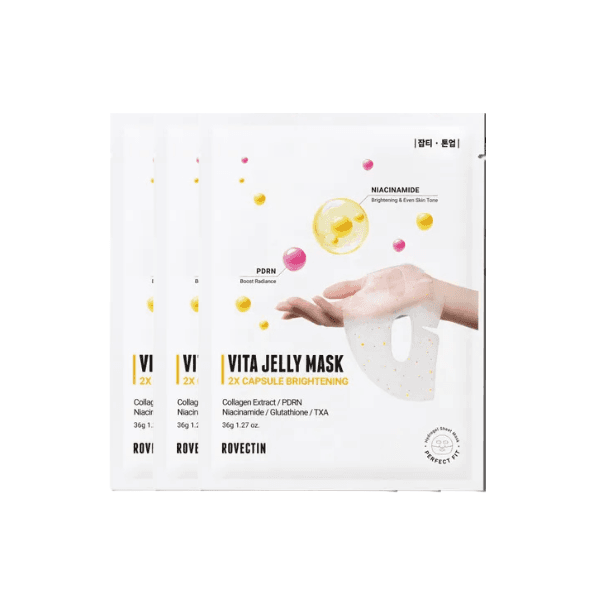 ROVECTIN - Vita Jelly Mask - 3ea