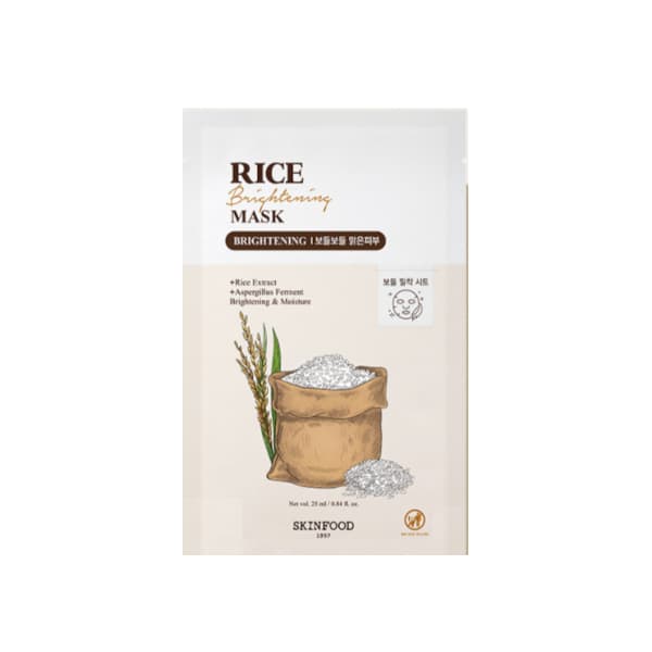 SKINFOOD - Rice Brightening Mask - 25ml