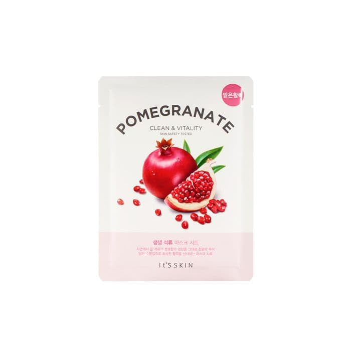 The Fresh Mask Sheet Pomegranate Mascarilla limpiadora y vitalizante de granada