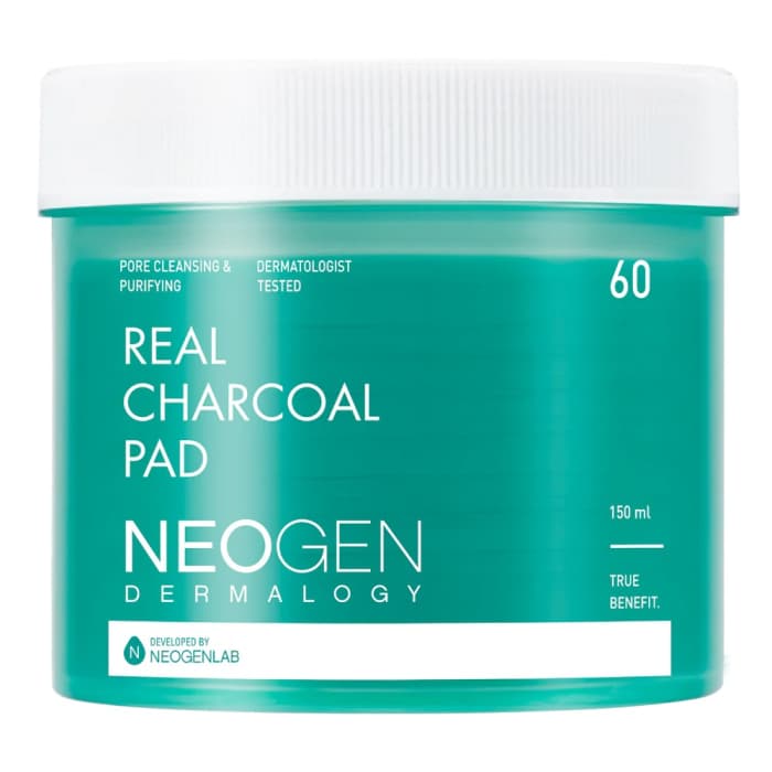 Real Charcoal Almohadillas de Carbón 150 ml
