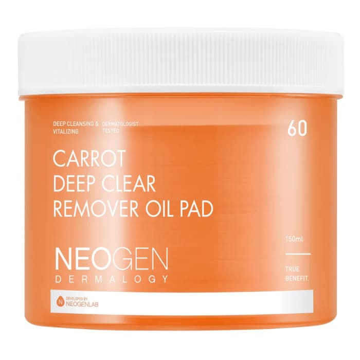 Carrot Deep Clear Almohadillas Desmaquillantes 150 ml