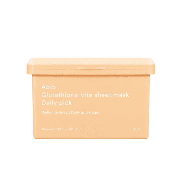 Abib - Glutathione Vita Sheet Mask Daily Pick - 350ml/30 hojas