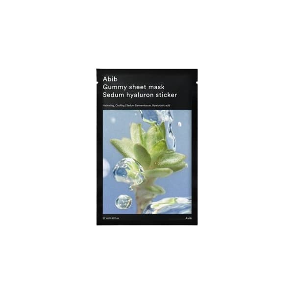 Abib - Gummy Sheet Mask - Sedum Hyaluron Sticker - 1pieza
