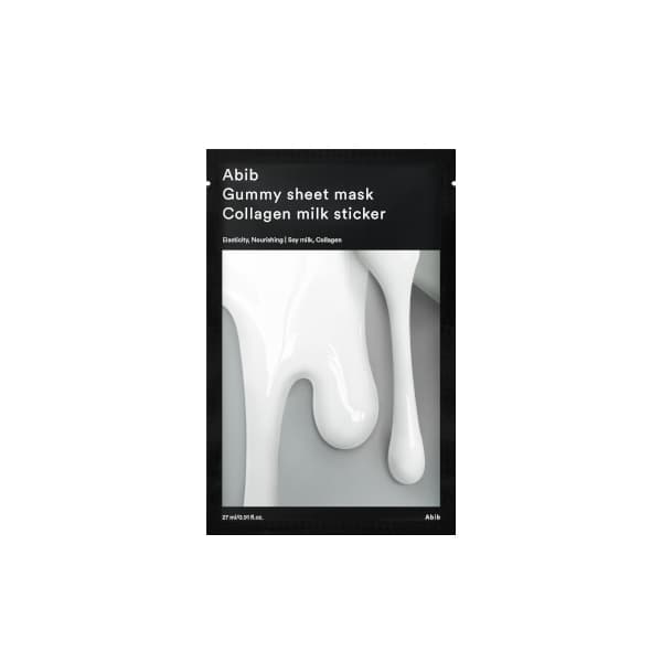 Abib - Gummy Sheet Mask - Collagen Milk Sticker - 1pieza