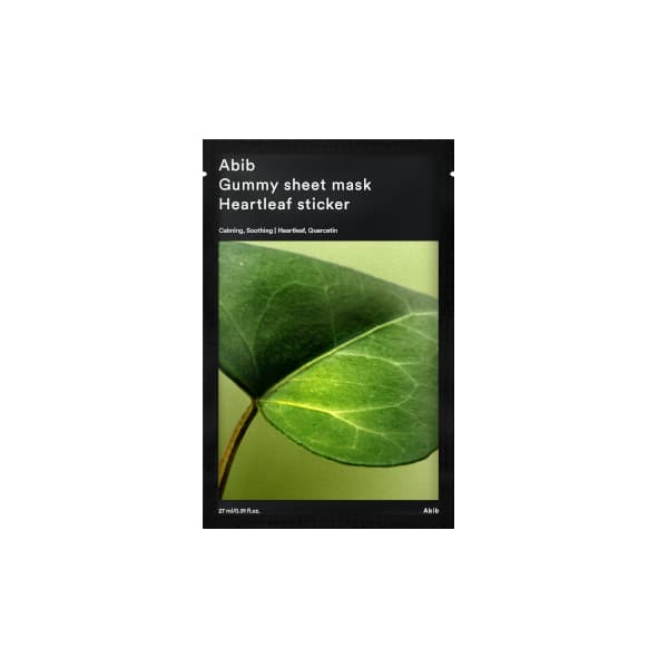 Abib - Gummy Sheet Mask - Heartleaf Sticker - 1pieza