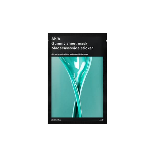 Abib - Gummy Sheet Mask - Madecassoside Sticker - 1pieza