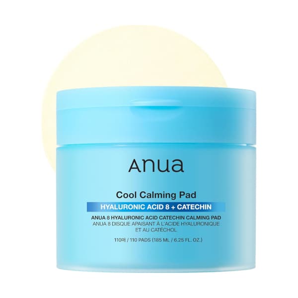ANUA - 8 Hyaluronic Acid Catechin Calming Pad - 110piezas