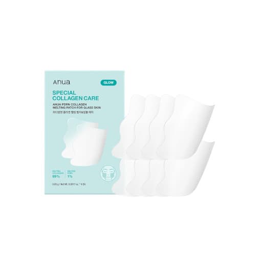 ANUA - PDRN Collagen Melting Patch For Glass Skin - 4piezas