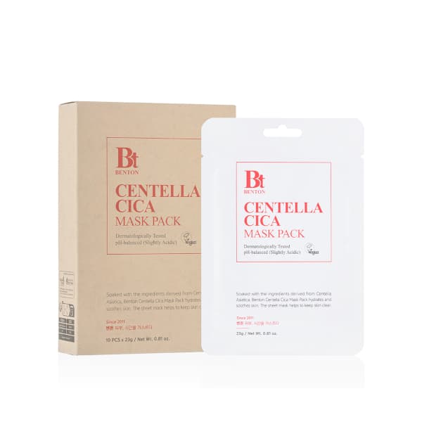 Benton - Centella Cica Mask Pack Set (For EU Market) - 10pieza