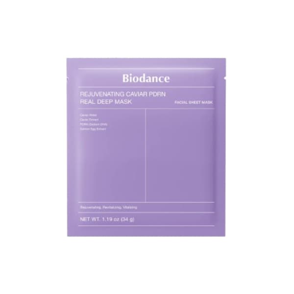 Biodance - Rejuvenating Caviar PDRN Real Deep Mask - 1pieza