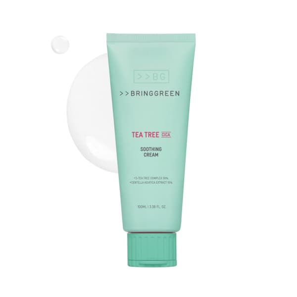 BRING GREEN - Tea Tree Cica Soothing Cream Plus - 100ml