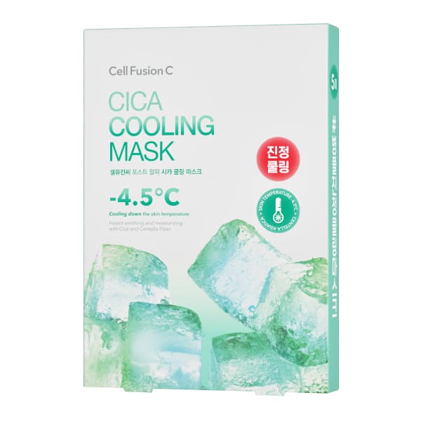 Cell Fusion C - Cica Cooling Mask - 5piezas