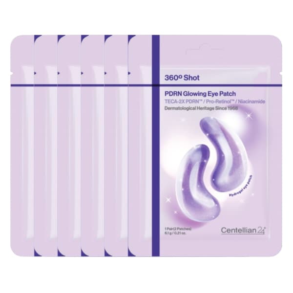 CENTELLIAN 24 - 360º Shot PDRN Glowing Eye Patch 6 Pairs - 36.6g