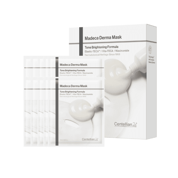 CENTELLIAN 24 - Madeca Derma Mask Tone Brightening Formula - 10piezas