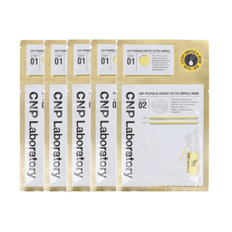 CNP LABORATORY - Propolis Energy Ampule Mask - 5piezas