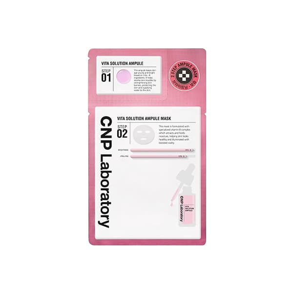 CNP LABORATORY - Vita-B Brightening Ampule Mask - 1pieza
