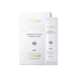 d'Alba - Waterfull Vegan Sleeping Pack - 48ml (4ml x 12paquetes)