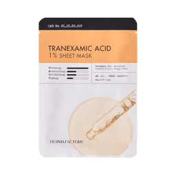 DERMA FACTORY - Tranexamic Acid 1% Sheet Mask - 23ml/1pieza