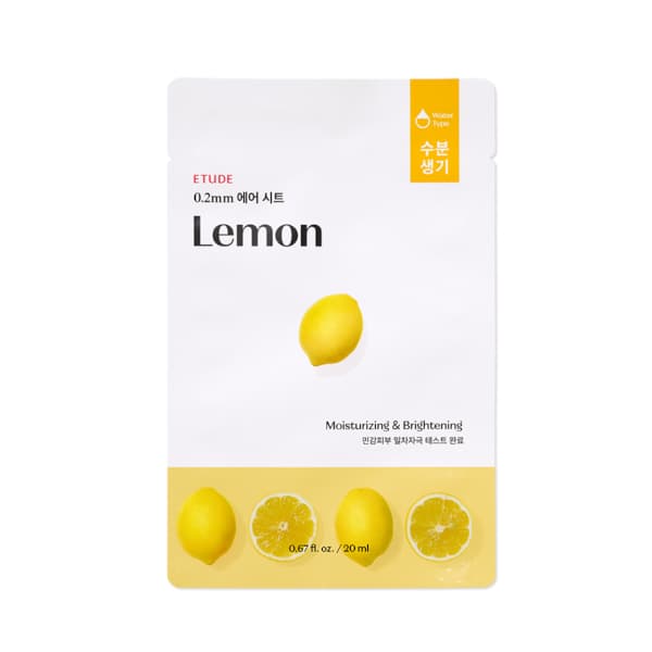 Etude - 0.2 Therapy Air Mask (New) - 1pieza - Lemon