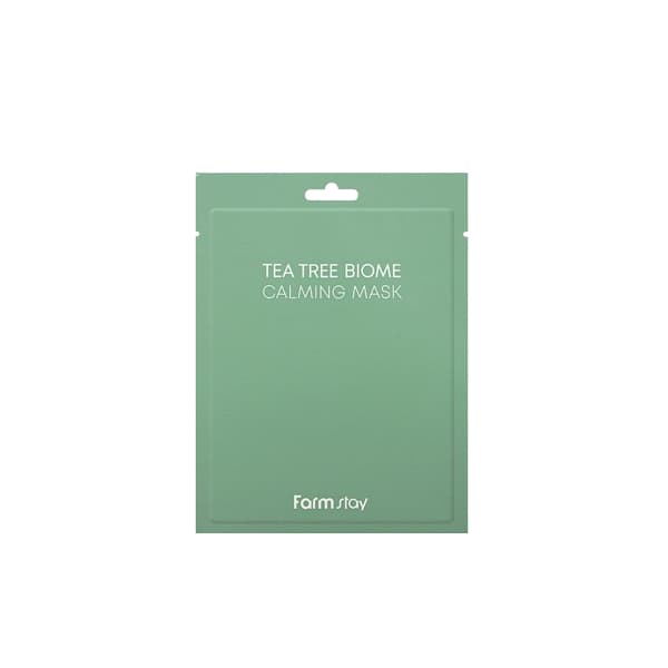 Farm Stay - Tea Tree Biome Calming Mask - 10piezas