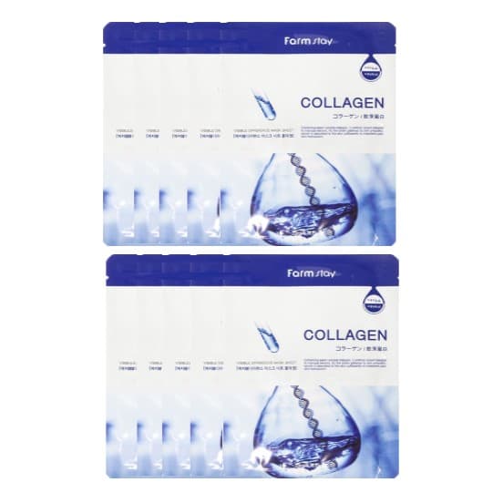 Farm Stay - Visible Difference Mask Sheet - Collagen - 10pieza