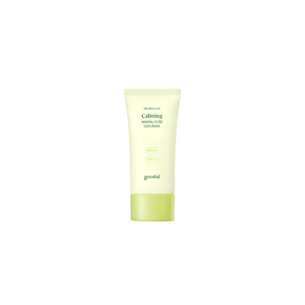 Goodal - Heartleaf Calming Mineral Filter Sun Cream SPF50+ PA++++ - 50ml