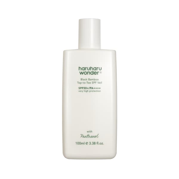 haruharu wonder - Black Bamboo Top-to-Toe SPF Veil Sunscreen SPF50+ PA+++ - 100ml