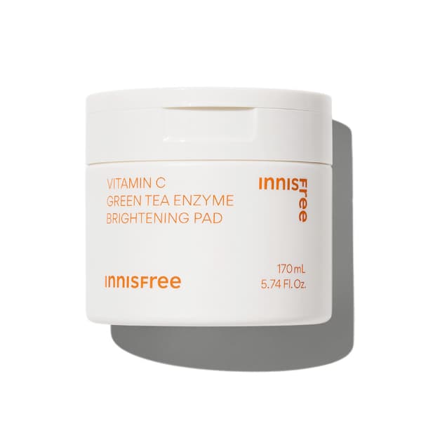 innisfree - Vitamin C Green Tea Enzyme Brightening Pad - 60 hojas / 170ml