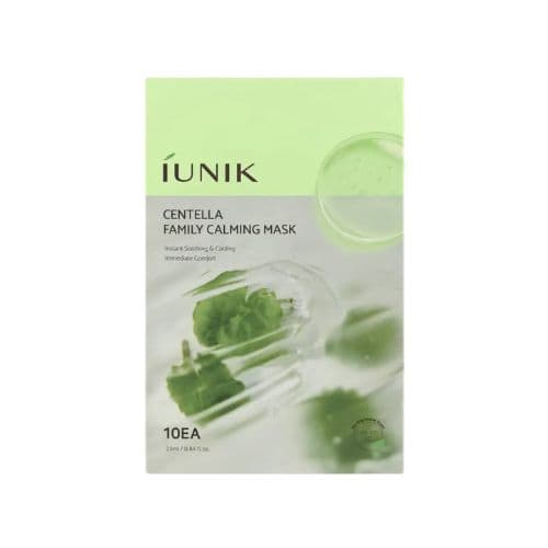 iUNIK - Centella Family Calming Mask - 10piezas