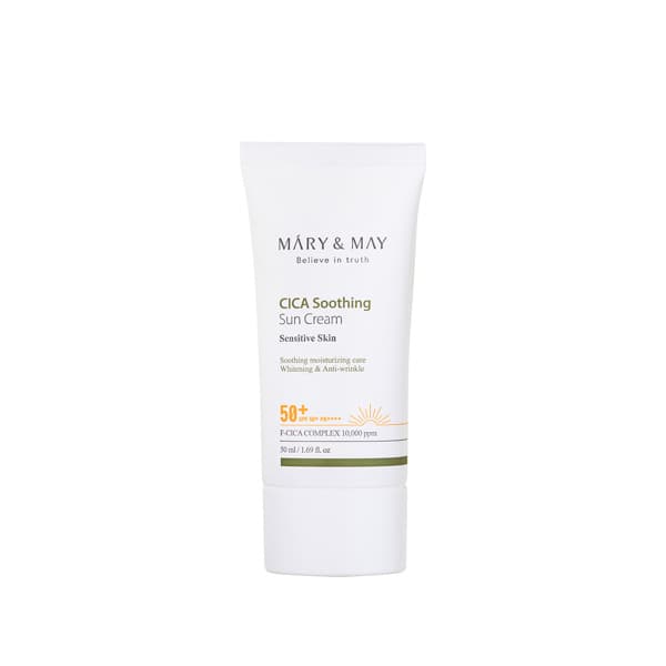 Mary&May - CICA Soothing Sun Cream SPF50+ PA++++ - 50ml
