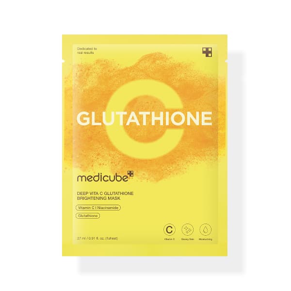 medicube - Deep Vita C Glutathione Brightening Mask - 27ml