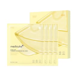 medicube - Kojic Acid Turmeric Brightening Gel Mask - 28g*4ea