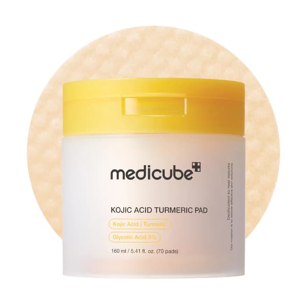 medicube - Kojic Acid Turmeric Pad - 160ml (70pads)