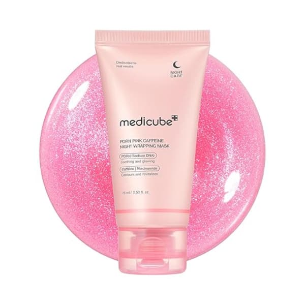 medicube - PDRN Pink Caffeine Night Wrapping Mask - 75ml