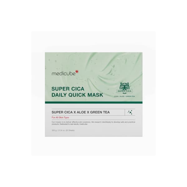 medicube - Super Cica Daily Quick Mask - 350g/30piezas