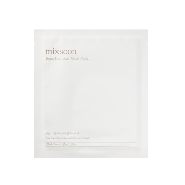 mixsoon - Bean Hydrogel Mask Pack - 5piezas