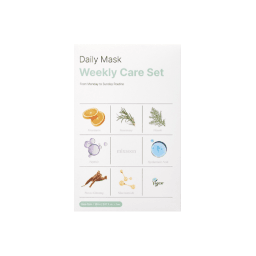 mixsoon - Daily Mask Weekly Care Set - 20ml * 7ea