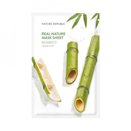 NATURE REPUBLIC - Real Nature Sheet Mask - Bamboo - 1pieza