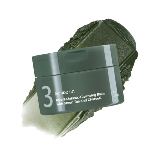 numbuzin - No.3 Pore & Makeup Cleansing Balm with Green Tea and Charcoal - 85g