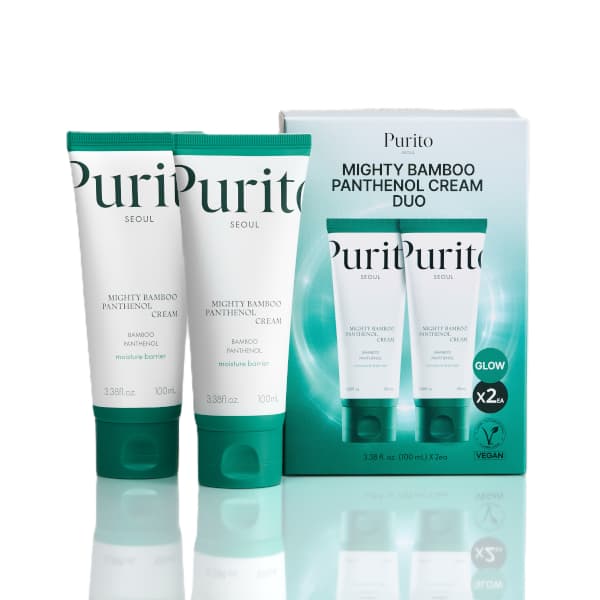 Purito SEOUL - Mighty Bamboo Panthenol Cream Duo - 100ml x 2ea
