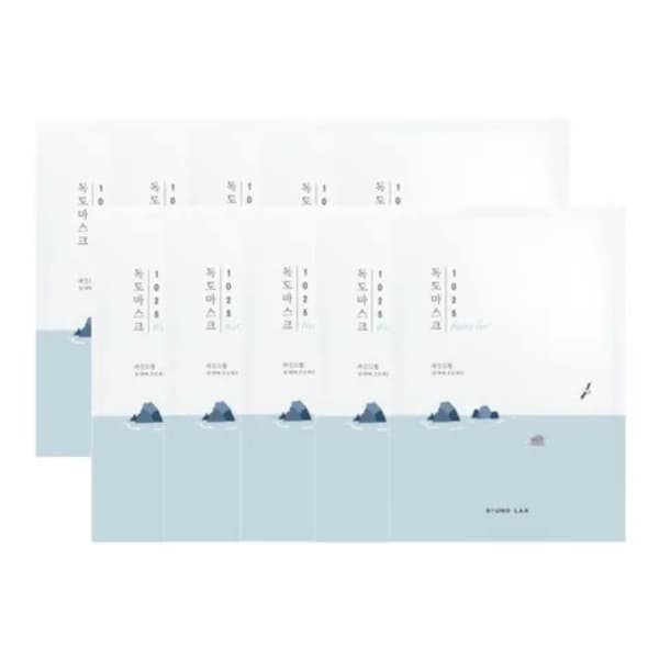 Round Lab - 1025 Dokdo Water Gel Mask Sheet - 30ml*10ea