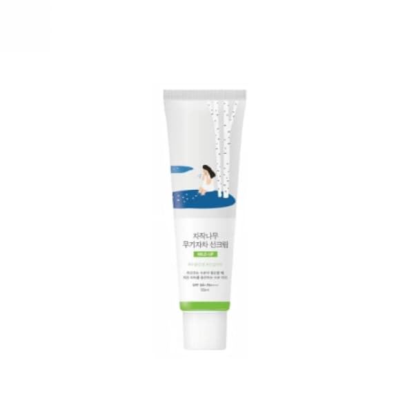 Round Lab - Birch Juice Moisturizing Mild-up Sun Cream SPF50+ PA++++ - 50ml