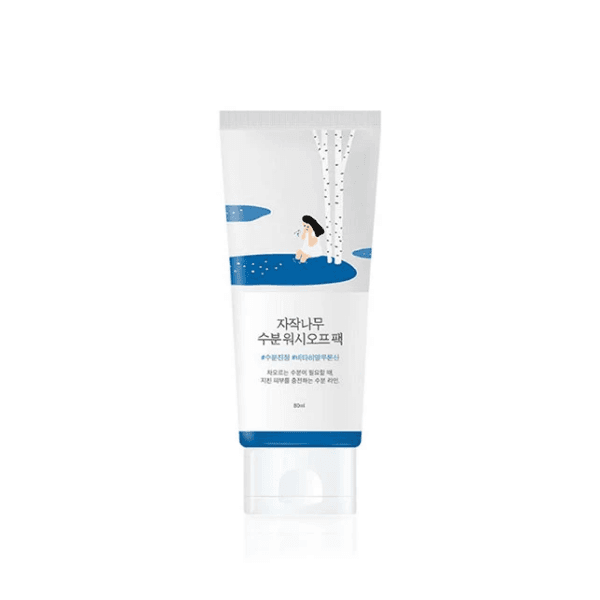 Round Lab - Birch Juice Moisturizing Wash Off Pack - 80ml