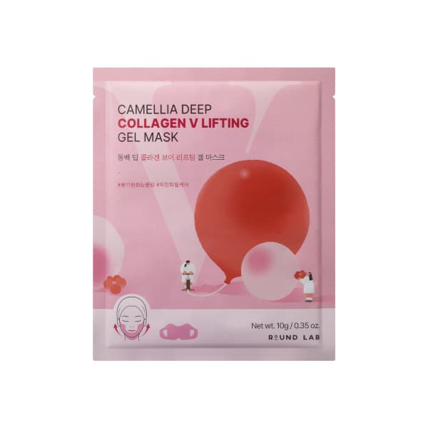 Round Lab - Camellia Deep Collagen V Lifting Gel Mask - 10g