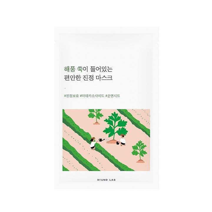 Round Lab - Mugwort Calming Mask Sheet - 1pieza
