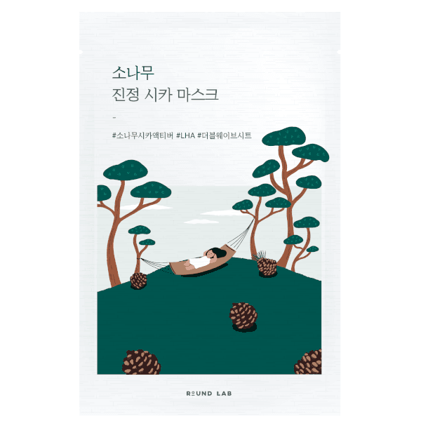 Round Lab - Pine Calming Cica Mask Sheet - 27ml