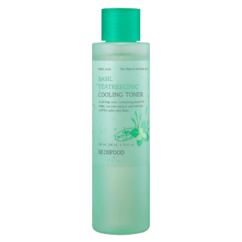 SKINFOOD - Basil Teatreecinic Cooling Toner - 200ml